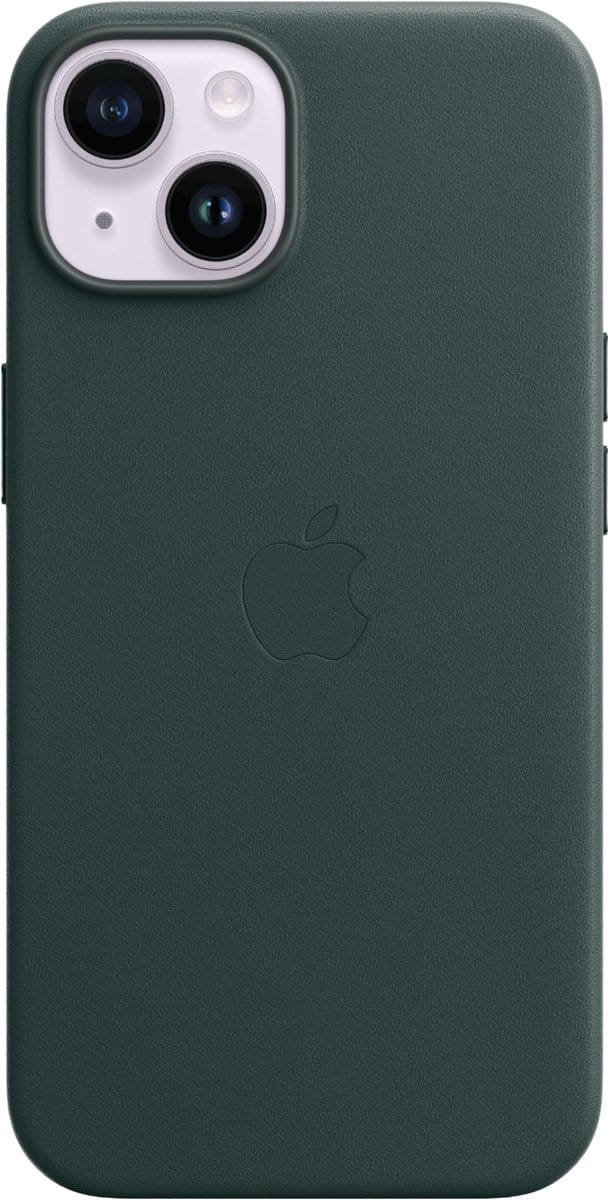 Apple Leren hoesje met MagSafe voor iPhone 14 Plus – Bosgroen - Image 2