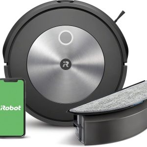 iRobot Roomba Combo j5 Robotstofzuiger met Dweilfunctie – Objectdetectie en vermijding – Ideaal voor Huisdieren – j5178