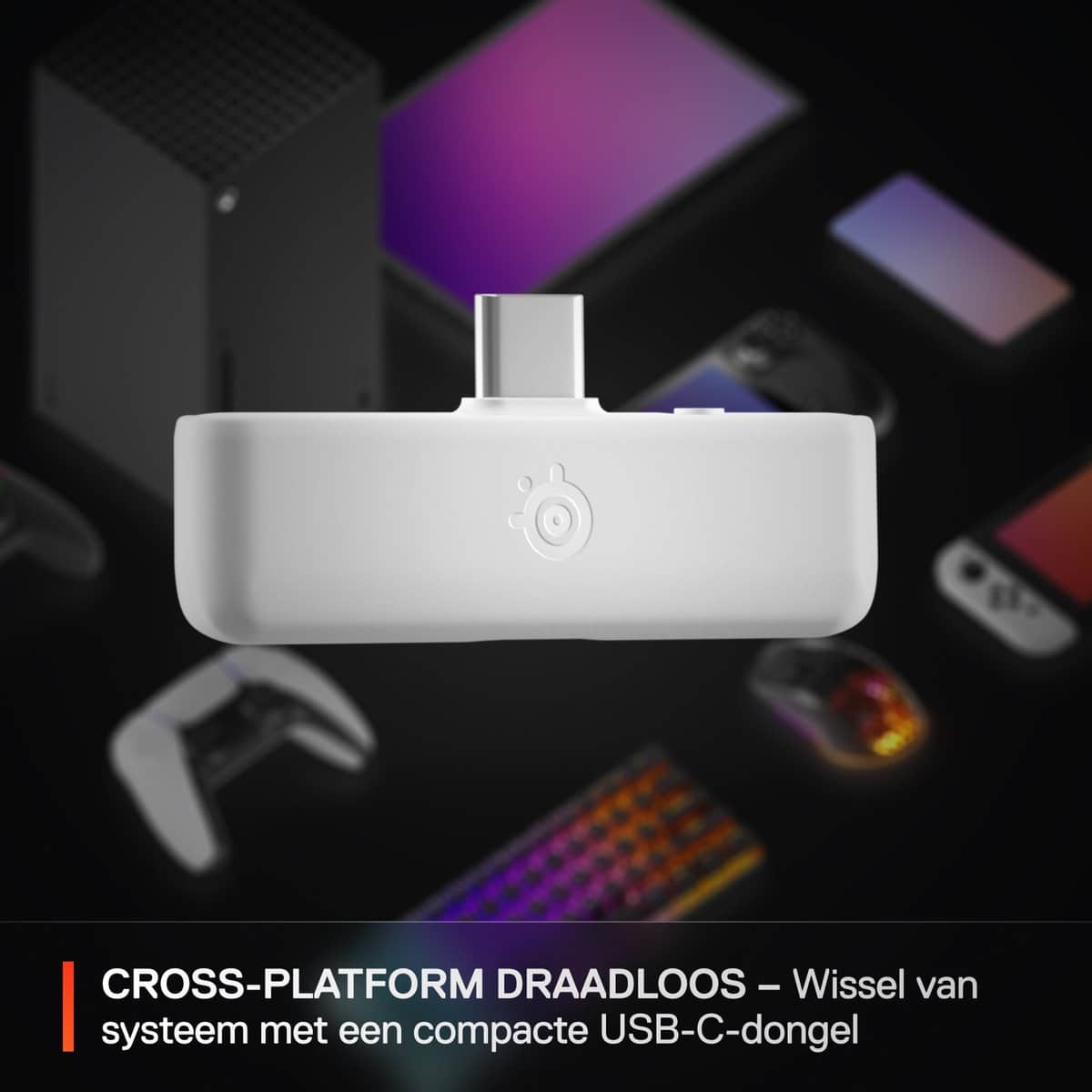 SteelSeries Arctis Nova 5X Wireless – Draadloze Gaming Headset – Wit – 100+ audio presets – 60 uur accuduur – 2.4-GHz en Bluetooth – Xbox & PC - Image 5