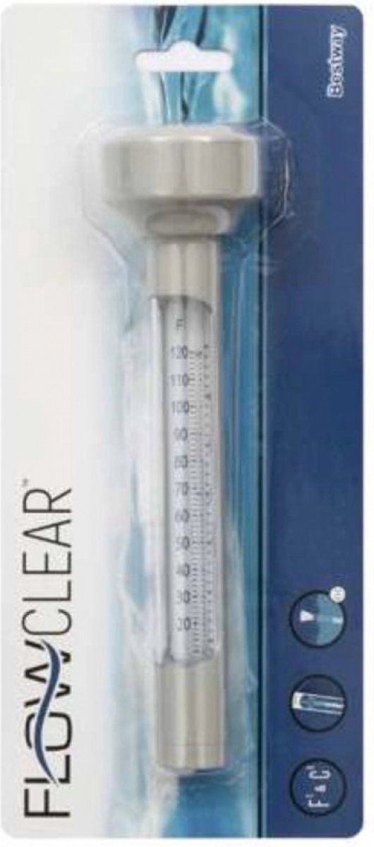 Bestway – Drijvende Zwembadthermometer – FlowClear – Waterthermometer – Fahrenheit en Celsius – Zwembad Onderhoud - Image 8