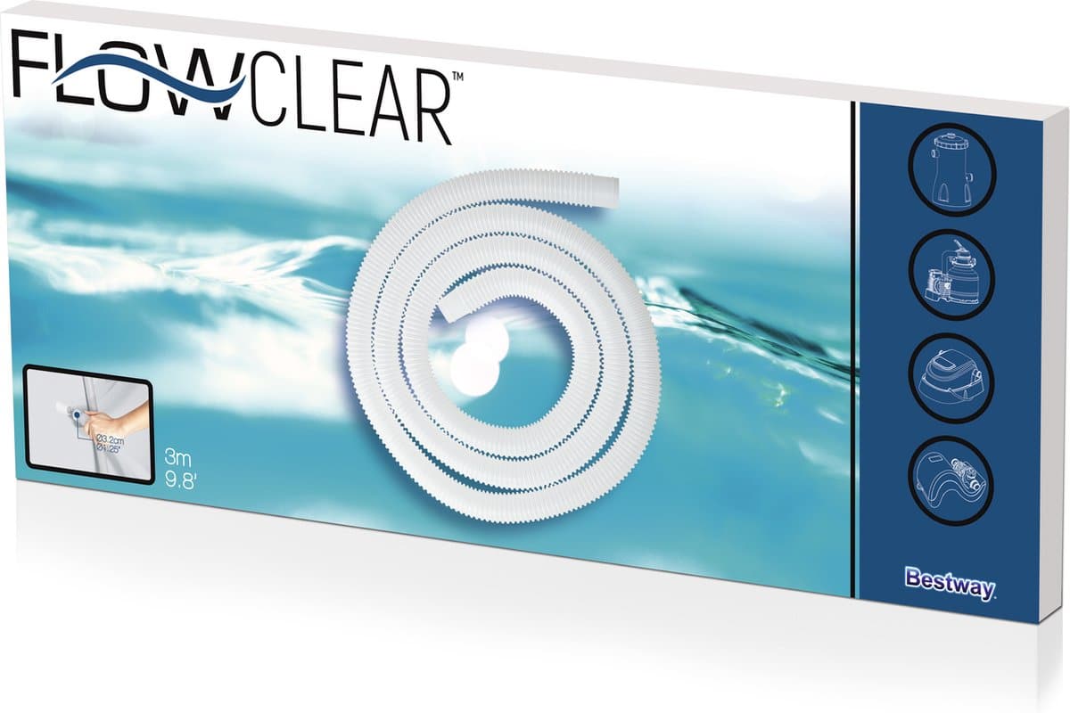 Bestway Vervangingsslang Flowclear 32 mm - Image 6