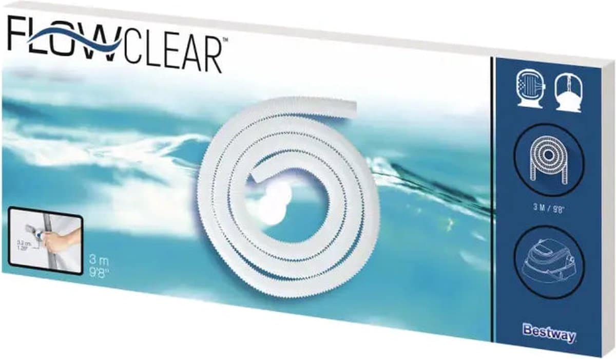 Bestway Vervangingsslang Flowclear 32 mm - Image 5