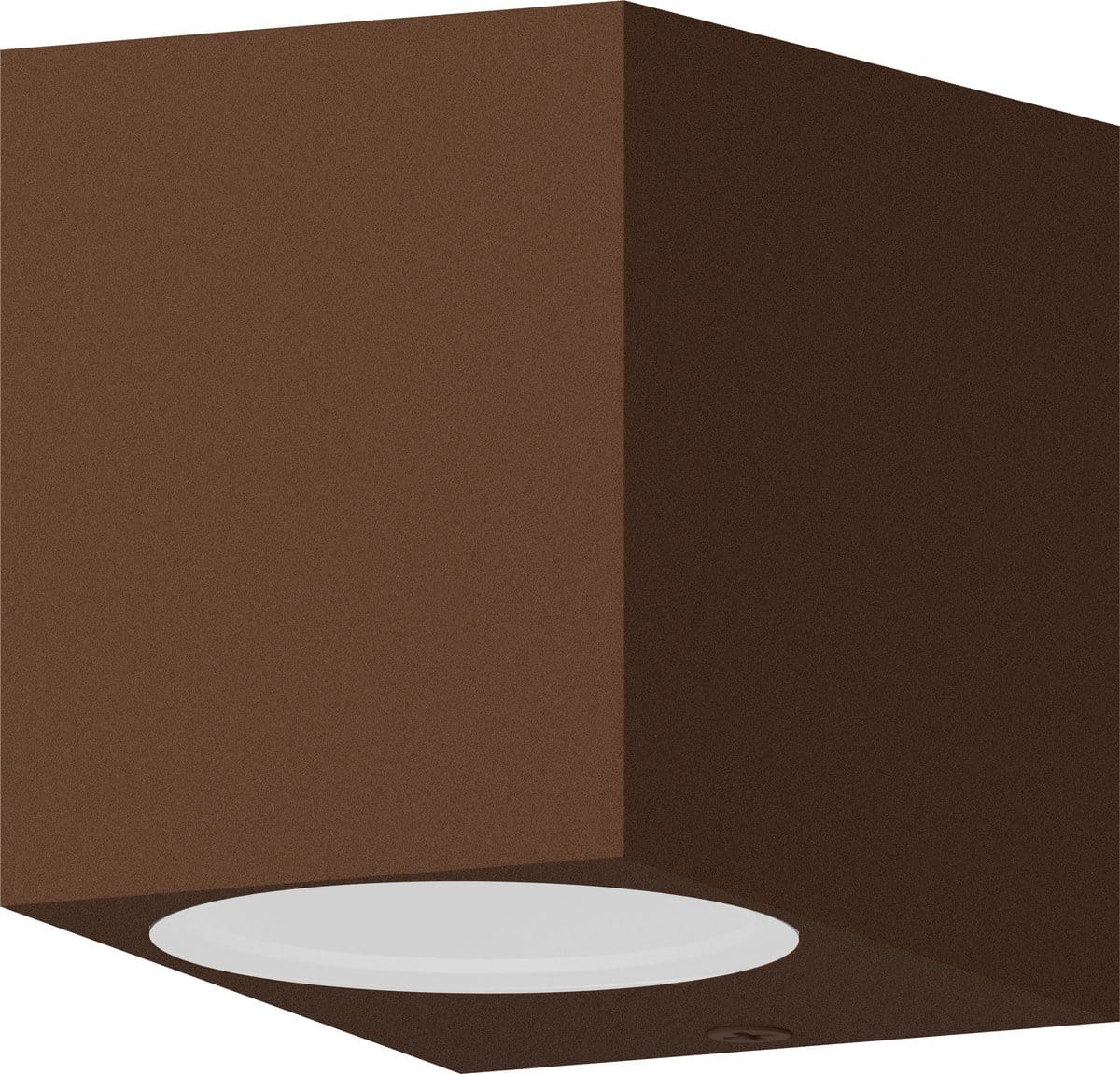 Calex Wandlamp Downlight Sanremo – GU10 – IP54 Water- en Stofbestendig – Geschikt voor Binnen en Buiten – Eenvoudige installatie – Rechthoek – Roestkleur - Image 4