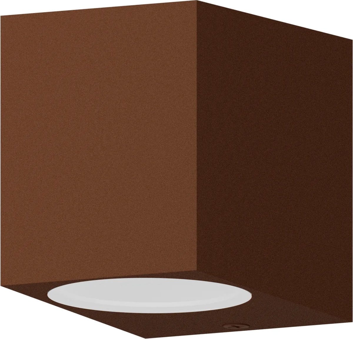 Calex Wandlamp Downlight Sanremo – GU10 – IP54 Water- en Stofbestendig – Geschikt voor Binnen en Buiten – Eenvoudige installatie – Rechthoek – Roestkleur - Image 3