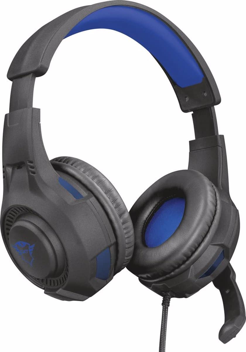 Trust GXT 307B Ravu – Gaming Headset – PS4, PS5 en PC – Zwart/Blauw - Image 4