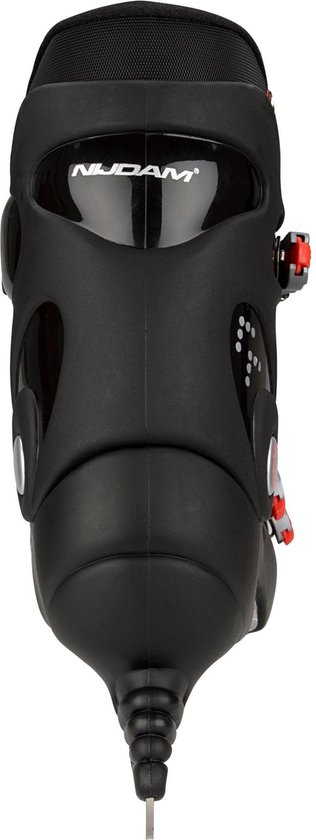 Nijdam IJshockeyschaats Maat 38 – Hardboot – Zwart/Zilver/Rood - Image 4