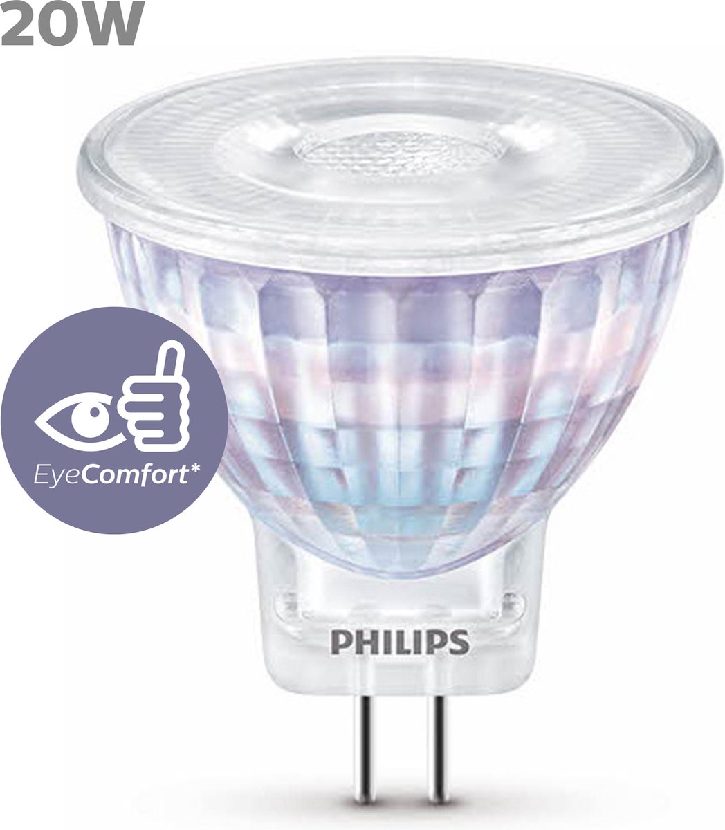 Philips LED lamp GU4 Reflector Spot Lichtbron – Warm wit – 2,3W = 20W – Ø 3,55 cm – 1 stuk - Image 5