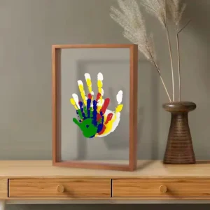 MemoryPrints™ – Creatieve Handafdruk Herinneringsset – Familie Keepsake Frame