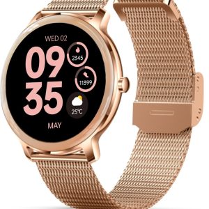 Smartify dames smartwatch met stappenteller – Activity Tracker – Met Belfunctie – Saturatiemeter – Geschikt voor elke Smartphone – Android en IOS