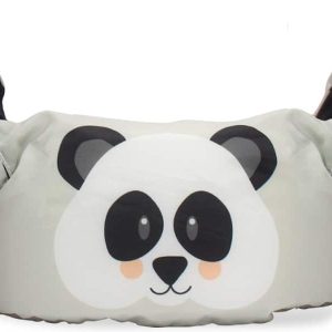 DOBBO Peter de Panda – Puddle Jumper – Zwembandjes – Zwemvest – Zwemvleugels – voor Kind van 3 tot 6 jaar – Grijs