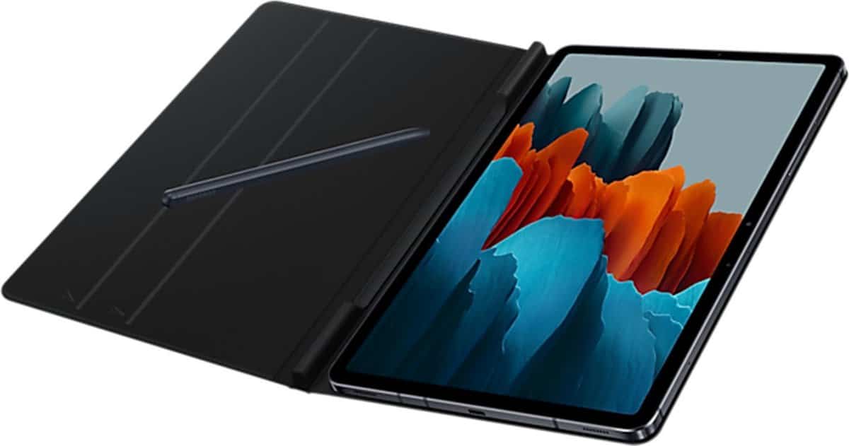 Samsung Book Hoesje – Samsung Tab S7 / S8 – 11 inch – Zwart - Image 7