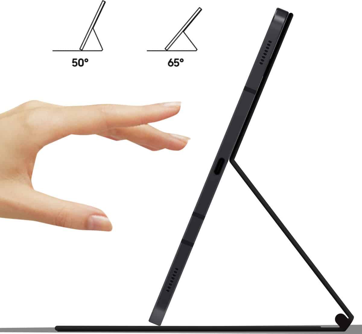 Samsung Book Hoesje – Samsung Tab S7 / S8 – 11 inch – Zwart - Image 8
