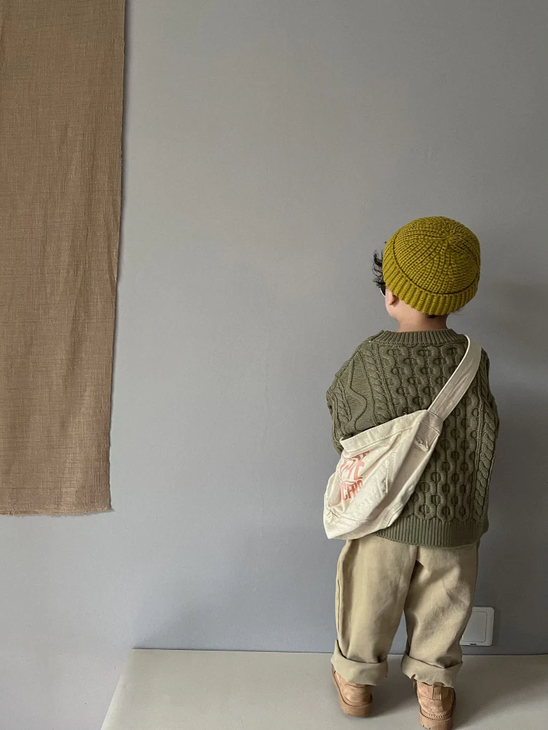 Knitsbury™ – Gebreide Trui met Kabelpatroon – Warme Kinderkleding - Image 9