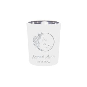 Gepersonaliseerde Waxinelichtjes Roos Design